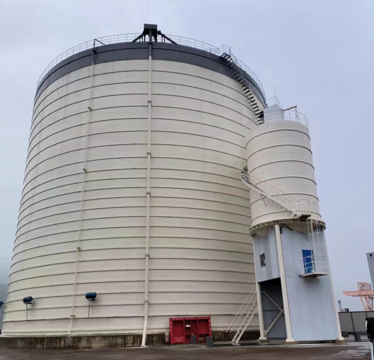 固安10万吨水泥钢板库