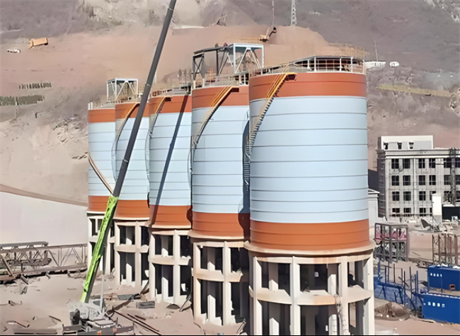 固安高架钢板仓